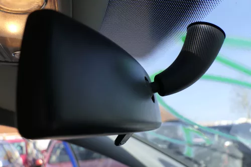 VW Golf 5 1K Eos Spiegel Innenspiegel schwarz 1K0857511 (113375)