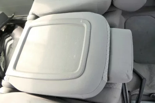 VW Touran Sitz hinten mitte mittig grau (1. Reihe) Rücksitz - ohne Kopfstütze (113414)