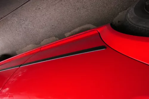 VW Golf 4 Limousine Tür hinten rechts rot LP3G (KEINkombi) (113468)