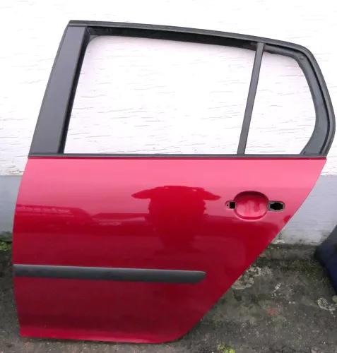VW Golf 5 V 1K Tür Türrahmen hinten links 4/5-Türer rot braun LA3W