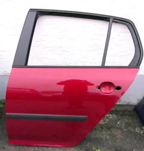 VW Golf 5 V 1K Tür Türrahmen hinten links 4/5-Türer rot braun LA3W (113628)