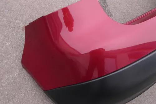 VW Golf 5 1K Limousine Stoßstange hinte Heckstoßstange Stoßfänger rot braun LA3W (113634)