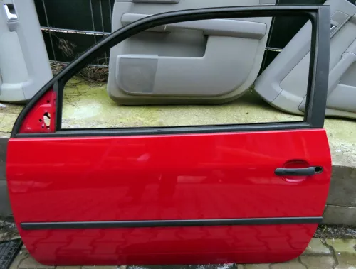 VW Lupo Seat Arosa Tür vorne links Fahrertür rot LP3G ohne Anbauteile (mechan