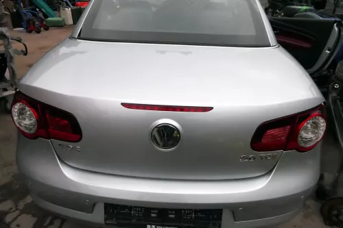 VW Eos 1F Cabrio Heckklappe Klappe Kofferraumklappe grau silber LK7W (113838)