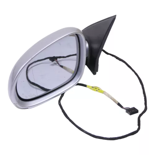 VW Golf Variant elektrischer Spiegel Außenspiegel links mit Blinker silber LA7W (114159)