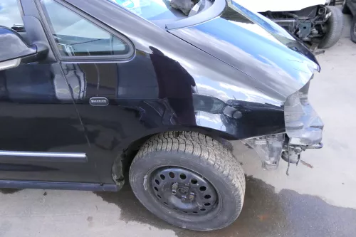 VW Sharan Kotflügel rechts vorne blau LC5M 2000-2009 Facelift