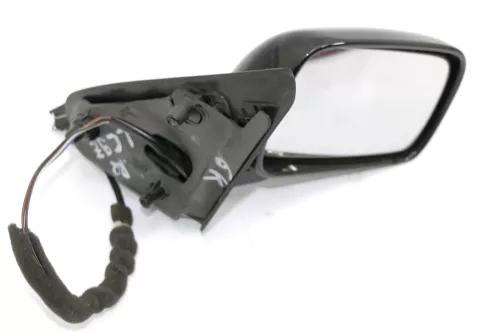 VW Polo Kombi elektrischer Spiegel vorne rechts Außenspiegel schwarz bisBj.1999 (114896)