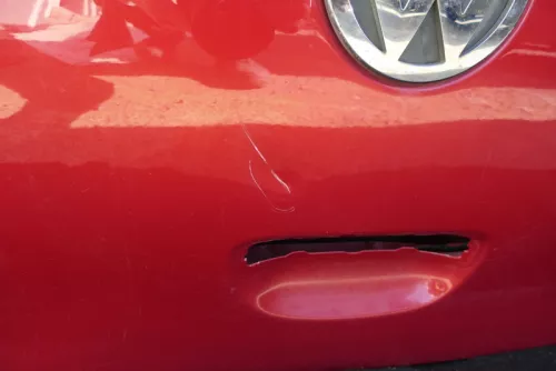 VW Polo 9N3 Cross Heckklappe Kofferraumklappe Klappe hinten rot braun LC3X (115108)