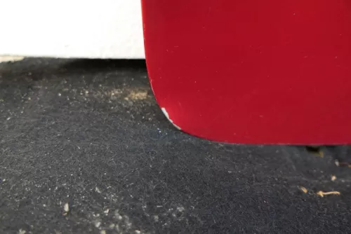 VW Polo 9N3 Cross Heckklappe Kofferraumklappe Klappe hinten rot braun LC3X (115108)