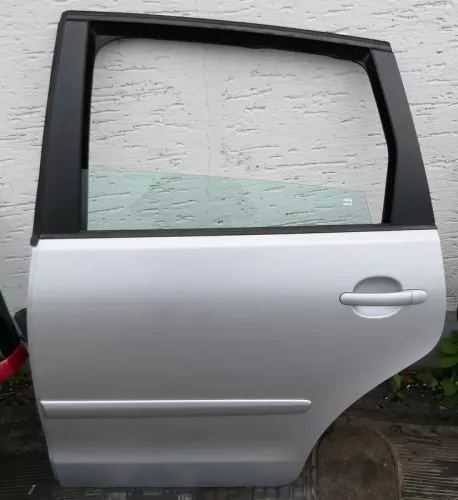 VW Polo 9N 9N3 Tür hinten links 4/5-Türer grau silber LA7W