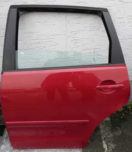 VW Polo 9N 9N3 Tür hinten links 4/5-Türer rot braun LC3X