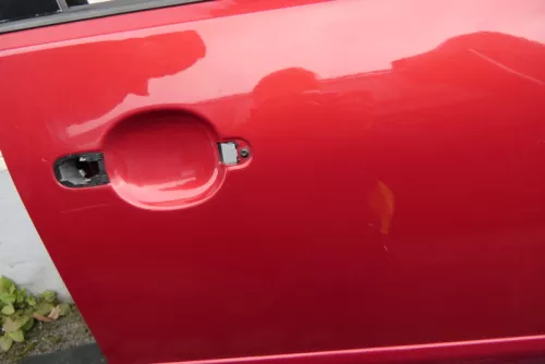 VW Polo 9N 9N3 Tür vorne rechts Beifahrertür 4/5-Türer rot braun LC3X