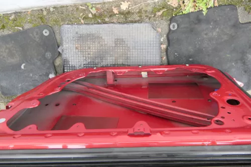 VW Polo 9N 9N3 Tür vorne rechts Beifahrertür 4/5-Türer rot braun LC3X (115118)