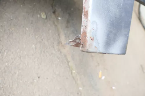 Audi A4 8E B6 Kotflügel vorne links grau silber LY7J (115248)