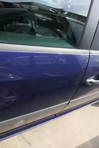VW Touran 1T3 1T Tür hinten rechts Beifahrerseite blau LB5N (115284)