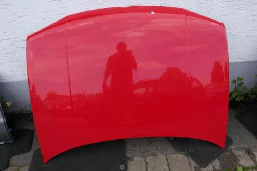 VW Golf 4 Motorhaube Haube Klappe vorne rot LP3G
