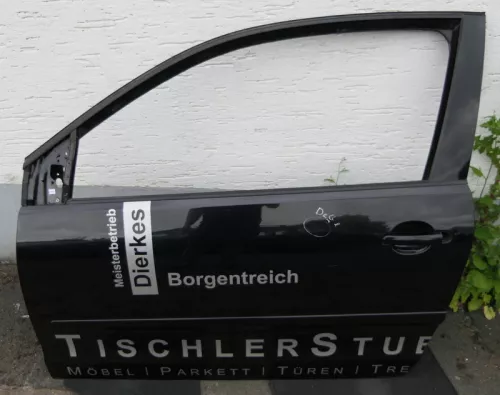 VW Polo 9N 9N3 Tür vorne links Fahrertür schwarz LC9Z 2/3-Türer