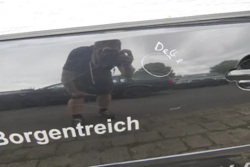 VW Polo 9N 9N3 Tür vorne links Fahrertür schwarz LC9Z 2/3-Türer (115575)