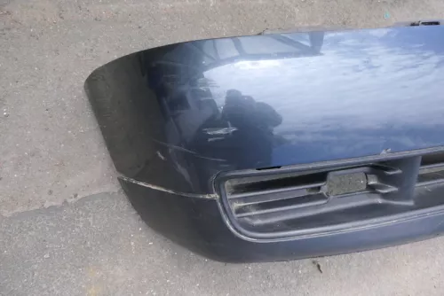 VW Lupo Stoßstange vorne Frontstoßstange Stoßfänger grau LC7V (115628)