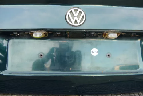 VW Golf 3 Cabrio Heckklappe Kofferraumklappe hinten Klappe grün LC6E (115863)