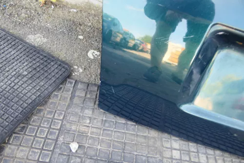 VW Golf 3 Cabrio Heckklappe Kofferraumklappe hinten Klappe grün LC6E (115863)