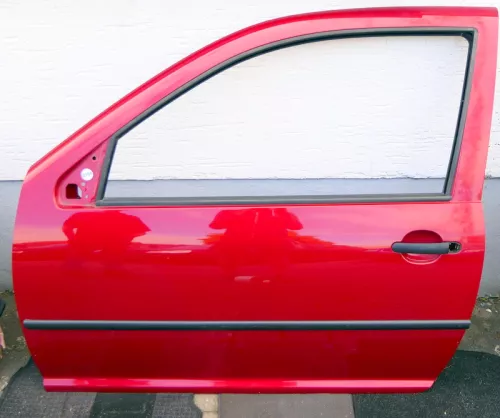 VW Golf 4 Tür vorne rechts Fahrertür 2/3-Türer rot braun LC3K