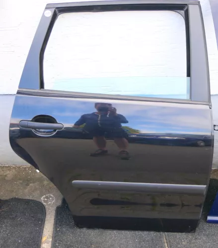 VW Polo 9N 9N3 Tür hinten rechts 4/5-Türer schwarz LC9Z