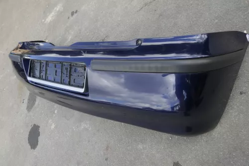 VW Polo 6N2 Stoßstange hinten Heckstoßstange Stoßfänger blau LB5N (116023)