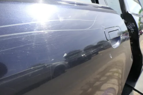 Audi A4 B5 Tür Türblatt hinten links blau LZ5L Kombi Li(Leiste+Griff vergleichen (116045)