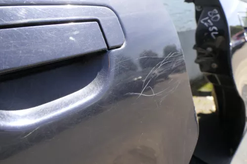 Audi A4 B5 Tür Türblatt hinten links blau LZ5L Kombi Li(Leiste+Griff vergleichen (116045)