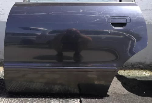 Audi A4 B5 Tür Türblatt hinten links blau LZ5L Kombi Li(Leiste+Griff vergleichen