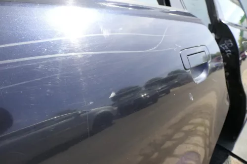 Audi A4 B5 Tür Türblatt hinten links blau LZ5L Kombi Li(Leiste+Griff vergleichen (116045)