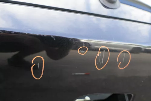 Seat Leon 1M Heckklappe Klappe hinten Kofferraumklappe schwarz LC9Z (116054)