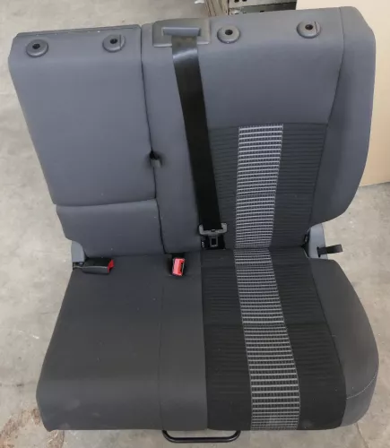 VW Golf 5M Plus Sitz Sitze Rückbank Rücksitzbank Lehne anthrazit hinten links