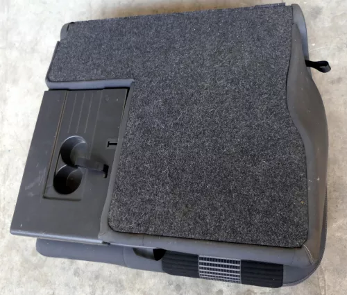 VW Golf 5M Plus Sitz Sitze Rückbank Rücksitzbank Lehne anthrazit hinten links (116059)