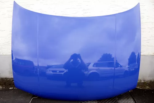 VW Golf 4 Motorhaube Haube Klappe vorne blau LW5Z Frontklappe