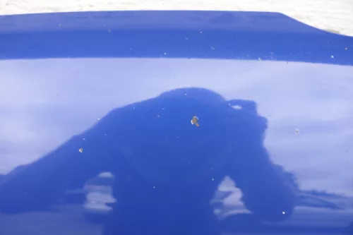 VW Golf 4 Motorhaube Haube Klappe vorne blau LW5Z Frontklappe (116160)