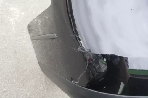 VW Passat 3C Kombi Stoßstange hinten Heckstoßstange Stoßfänger schwarz LC9X AHK (116170)