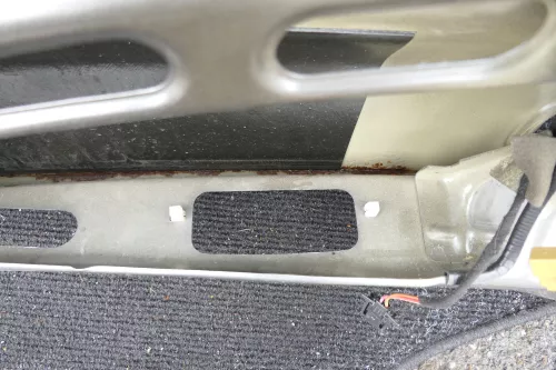 VW Sharan 7M Heckklappe Scheibe Klappe hinten ab Bj.2000 grau LS7U (116177)