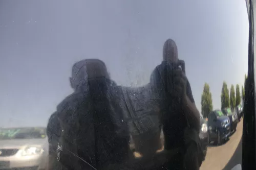 VW Lupo Motorhaube Klappe Frontklappe vorne schwarz L041 (116207)