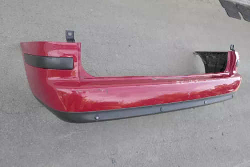 VW Sharan 7M Stoßstange hinten Heckstoßstange ab Bj. 2000 PDC rot LD3W (116223)