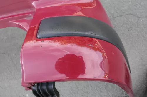 VW Sharan 7M Stoßstange hinten Heckstoßstange ab Bj. 2000 PDC rot LD3W (116223)