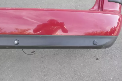 VW Sharan 7M Stoßstange hinten Heckstoßstange ab Bj. 2000 PDC rot LD3W (116223)