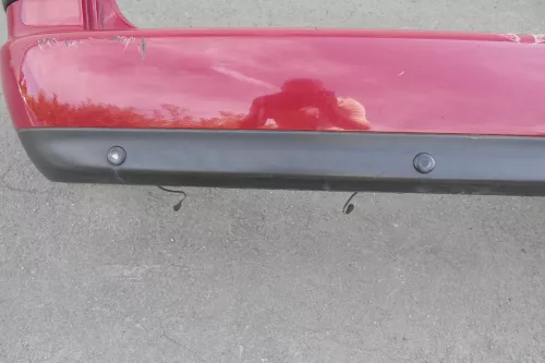 VW Sharan 7M Stoßstange hinten Heckstoßstange ab Bj. 2000 PDC rot LD3W (116223)