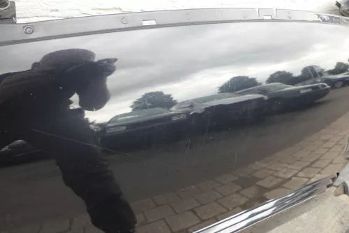 Audi A2 8Z Motorhaube Haube Klappe blau LZ5Q (116238)