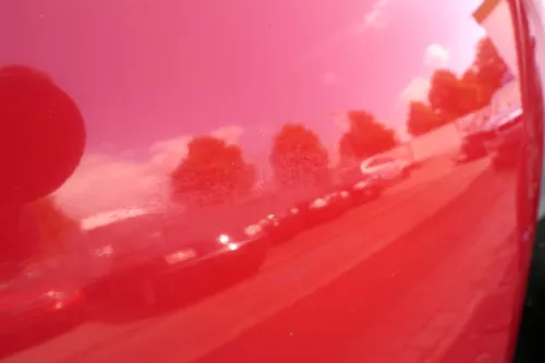 VW Polo 6N Motorhaube Klappe vorn vorne rot LP3G (116245A)