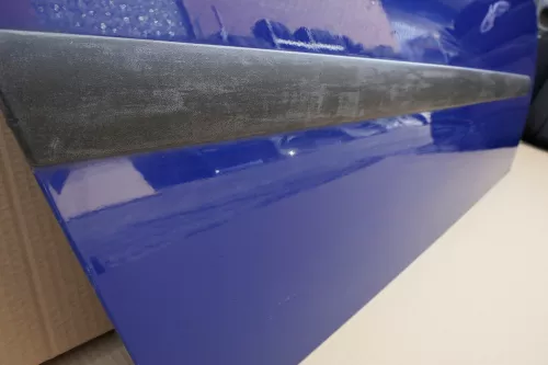 Seat Ibiza 6L Tür Beifahrertür 3-Türer vorne rechts blau LS5G (116268)