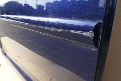 VW Touran 1T3 1T Tür hinten rechts Beifahrerseite blau LD5Q (116270)