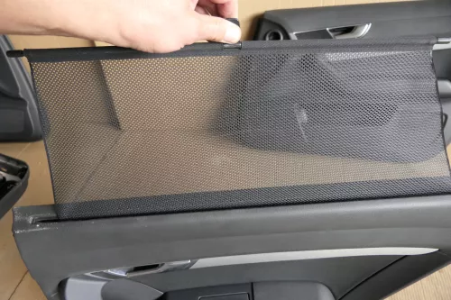 4x Audi A6 4F Türverkleidung Verkleidung Tür vorne hinten Leder S-line Sonnenrol (116286)