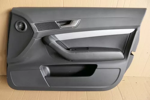 4x Audi A6 4F Türverkleidung Verkleidung Tür vorne hinten Leder S-line Sonnenrol (116286)